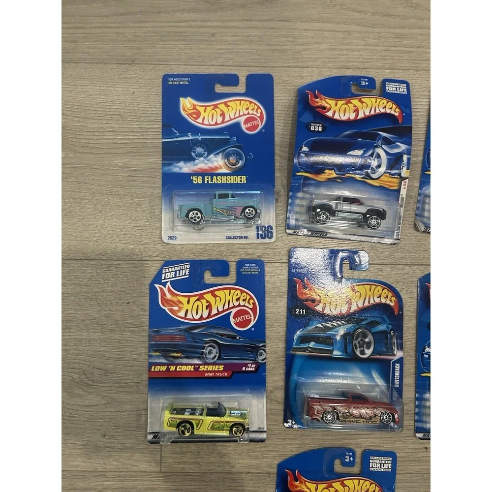 Hot Wheels Lot Of 7 Different Trucks Diecast 1:64 NIB